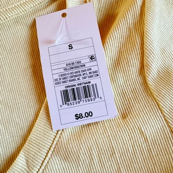 NWT A New Day yellow tshirt bundle size small - Picture 3 of 7